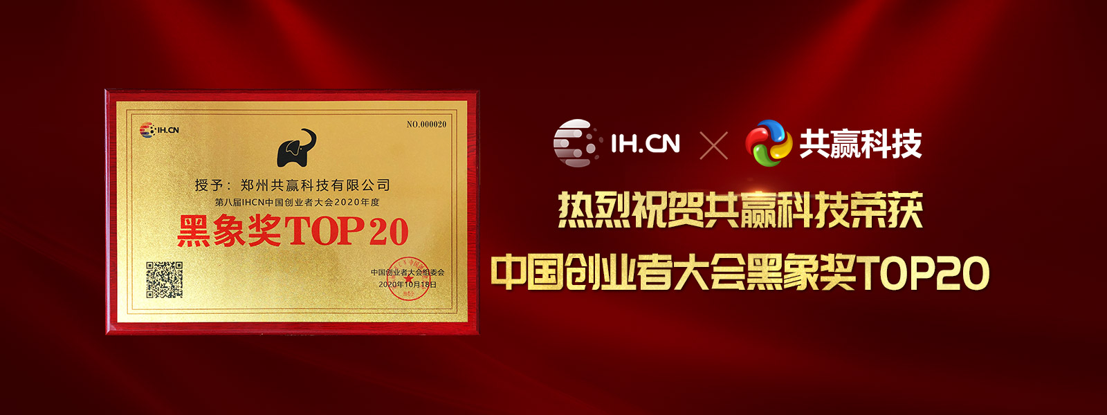 中国创业者大会黑象奖TOP20